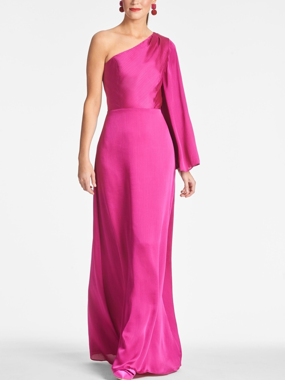 NEW Sachin + Babi Keely Gown Size 14 Maxi Dress Dragonfruit Wedding Guest